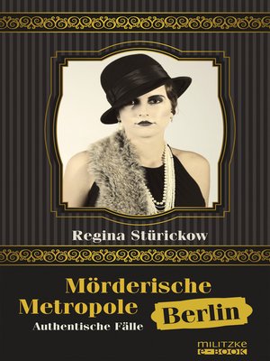 cover image of Mörderische Metropole Berlin